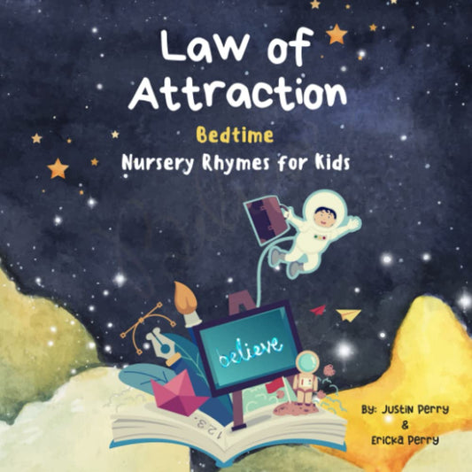 (Signed Copy) Law of Attraction Bedtime Nursery Rhymes for Kids - Paperback Book